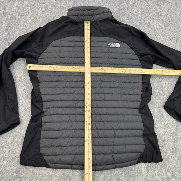The North Face Jacket Mens Large Black Gray Verto Micro Down 800 Packable - Picture 9 of 16